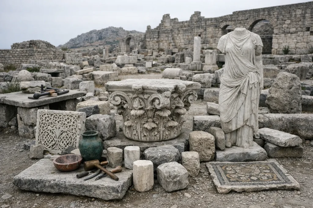 Les pierres naturelles dans l&rsquo;art et la culture : une exploration historique