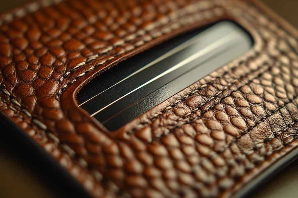 Découvrir le porte-cartes en cuir : Élégance et praticité réunies