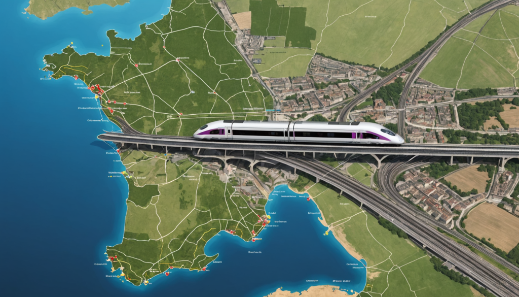 Carte TGV france : découvrez le réseau grande vitesse en 2025