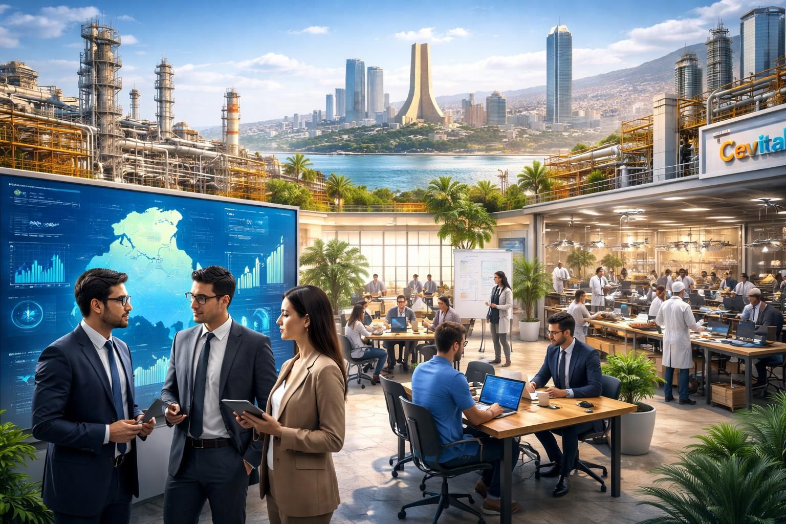 découvrez les opportunités d'affaires en algérie avec sonatrach, cevital et les startups innovantes d'alger. un panorama complet pour entrepreneurs et investisseurs.