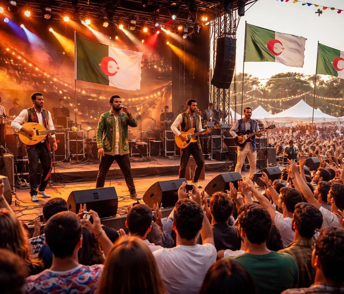 découvrez les concerts en algérie avec les dernières musiques actuelles, les artistes émergents et les festivals maghrébins incontournables pour vibrer au rythme de la scène musicale.