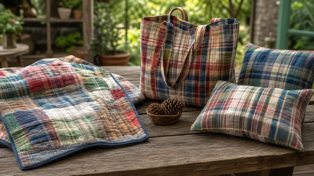 Que faire avec du tissu madras : notre sélection de projets pour sublimer cette étoffe colorée