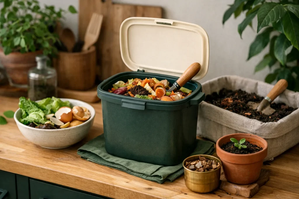 Le compost en appartement : ce qui marche vraiment