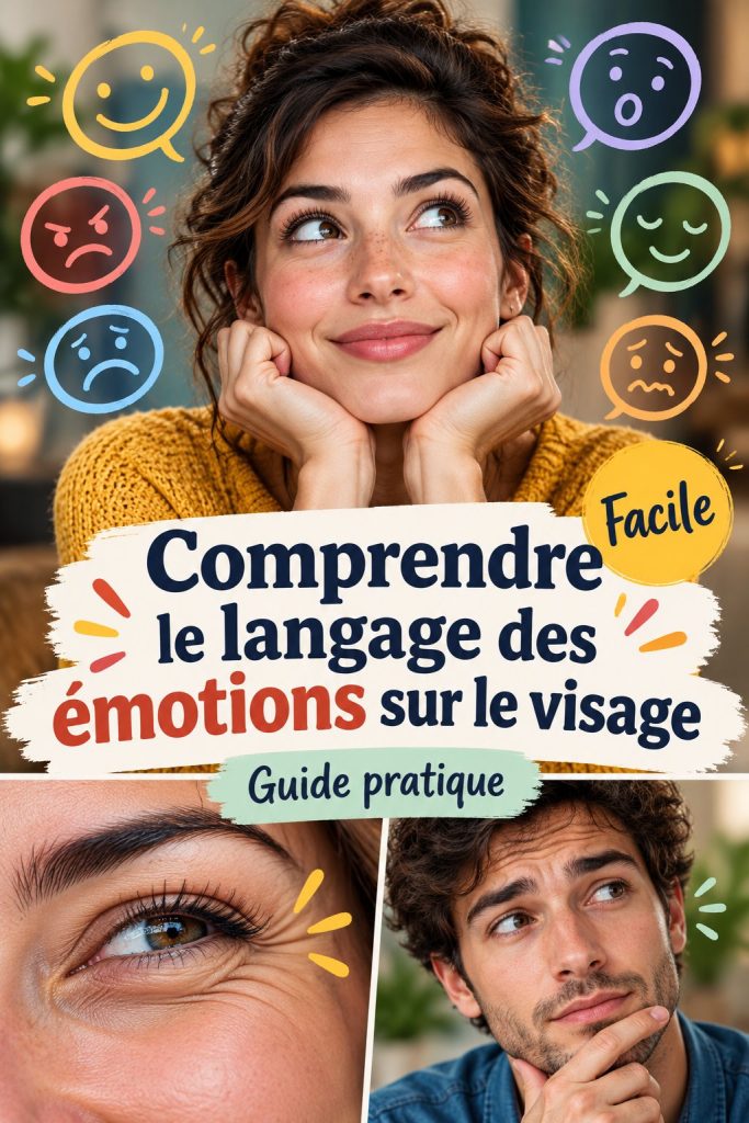 Un portrait d'une personne montrant une expression d'émotion claire sur son visage, illustrant le langage des émotions.