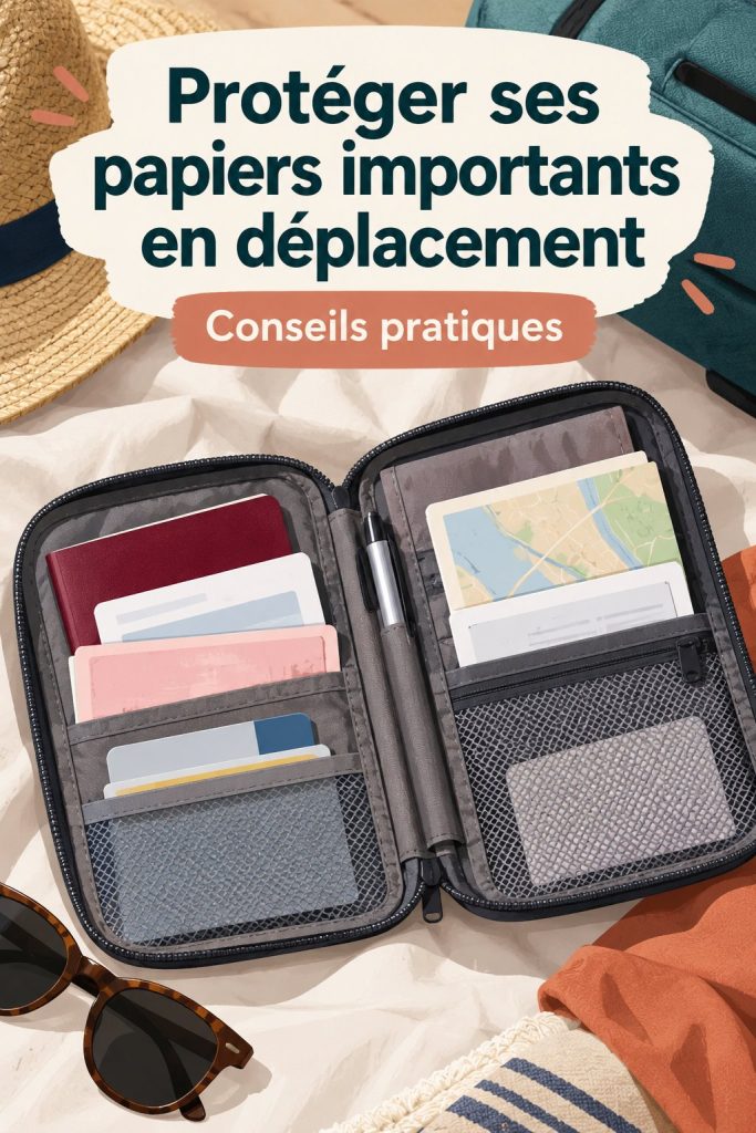 Protéger ses papiers importants en déplacement
