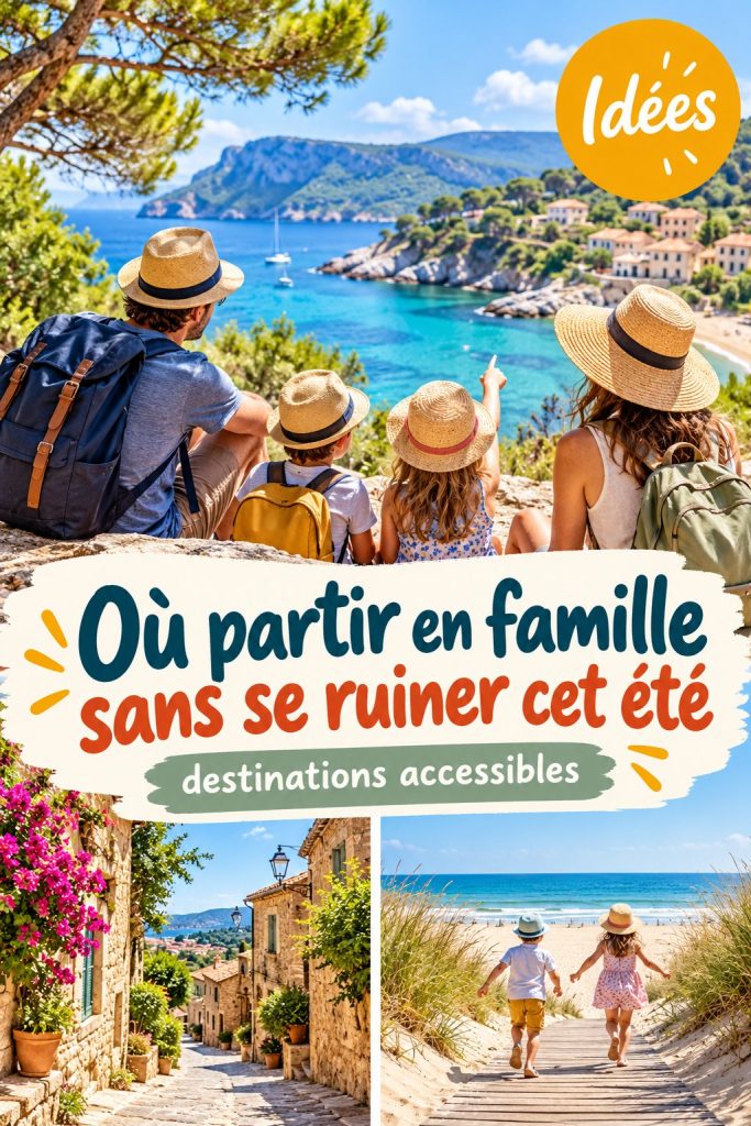 Où partir en famille sans se ruiner cet été